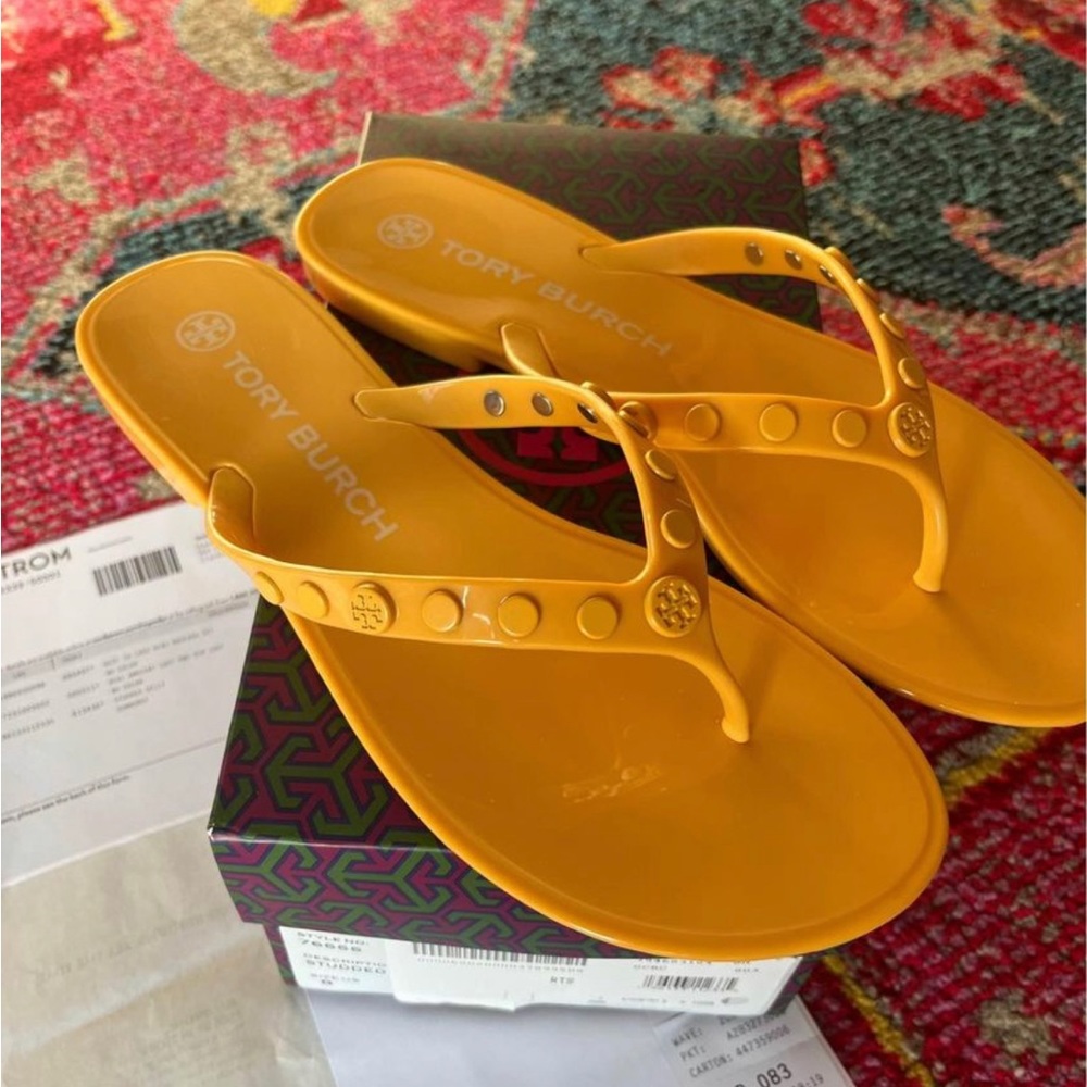 Tory Burch jelly flip-flops/sandals - I’m open to trades.